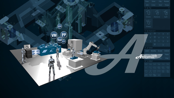 Tebis Automill CNC otomasyonu