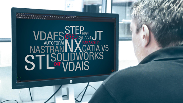 CNC programlama için CAD veri aktarımı